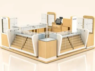 Luxury Cosmetic Kiosk & Makeup Counter in Dubai