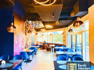 Why is the interior design of restaurants important?