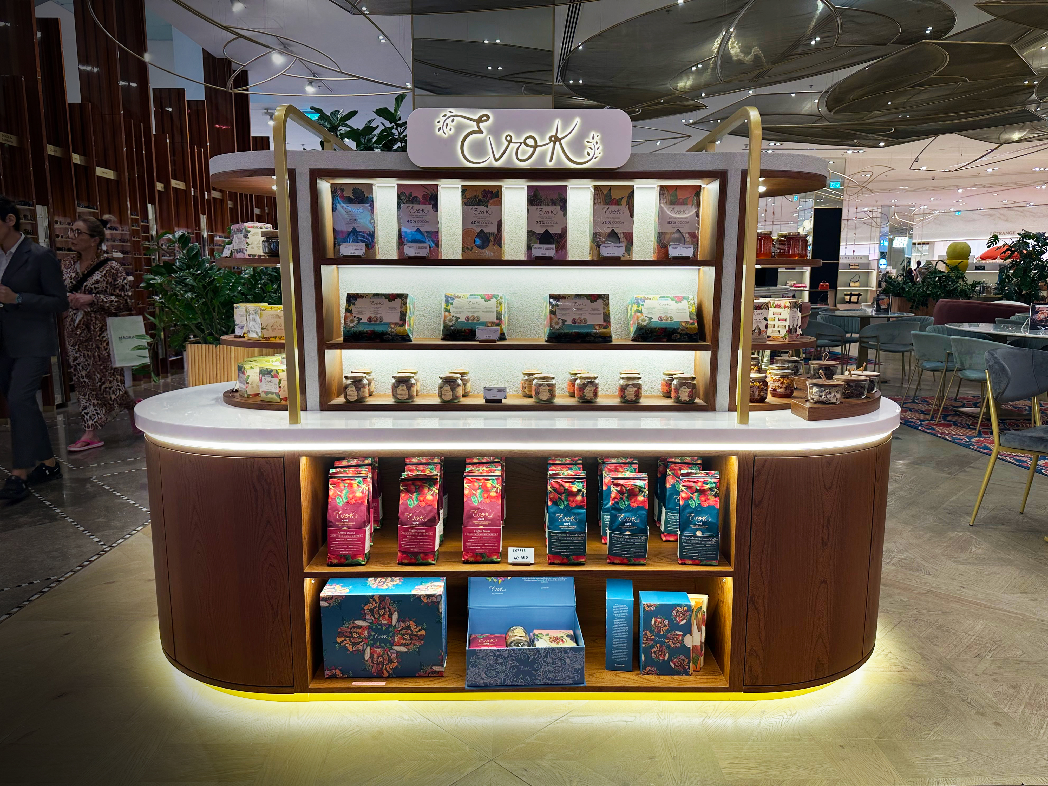Evok Kiosk at Dubai